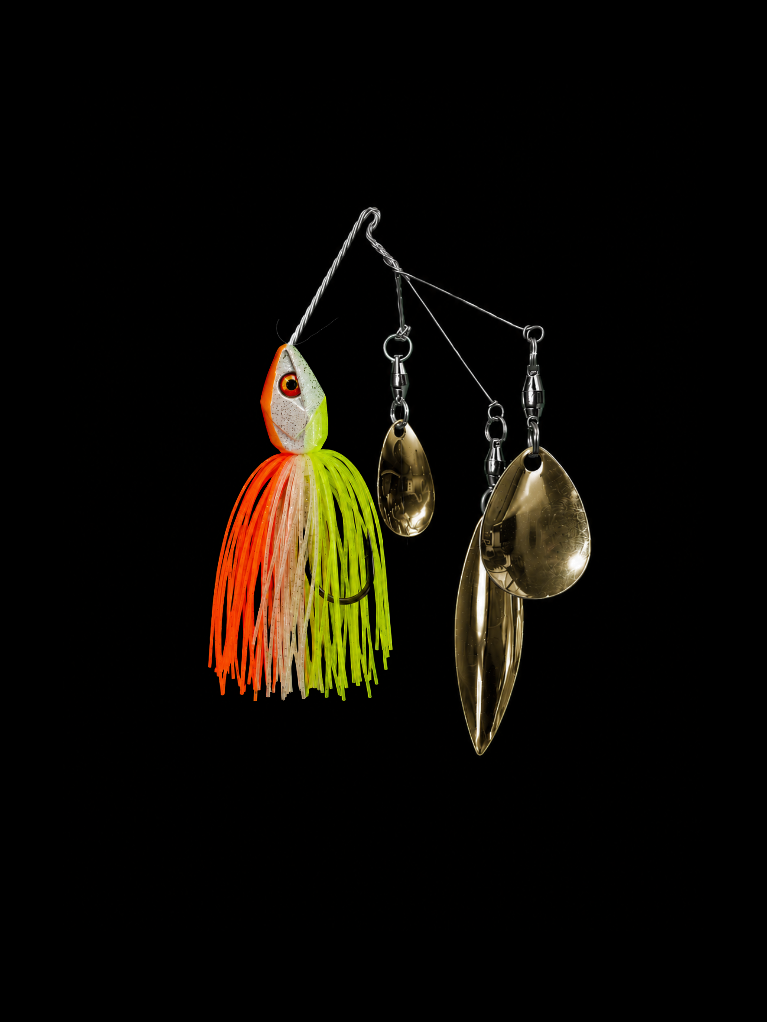 Fusion MWLSA Spinner Bait T-Series - Colorado/Willow/Colorado