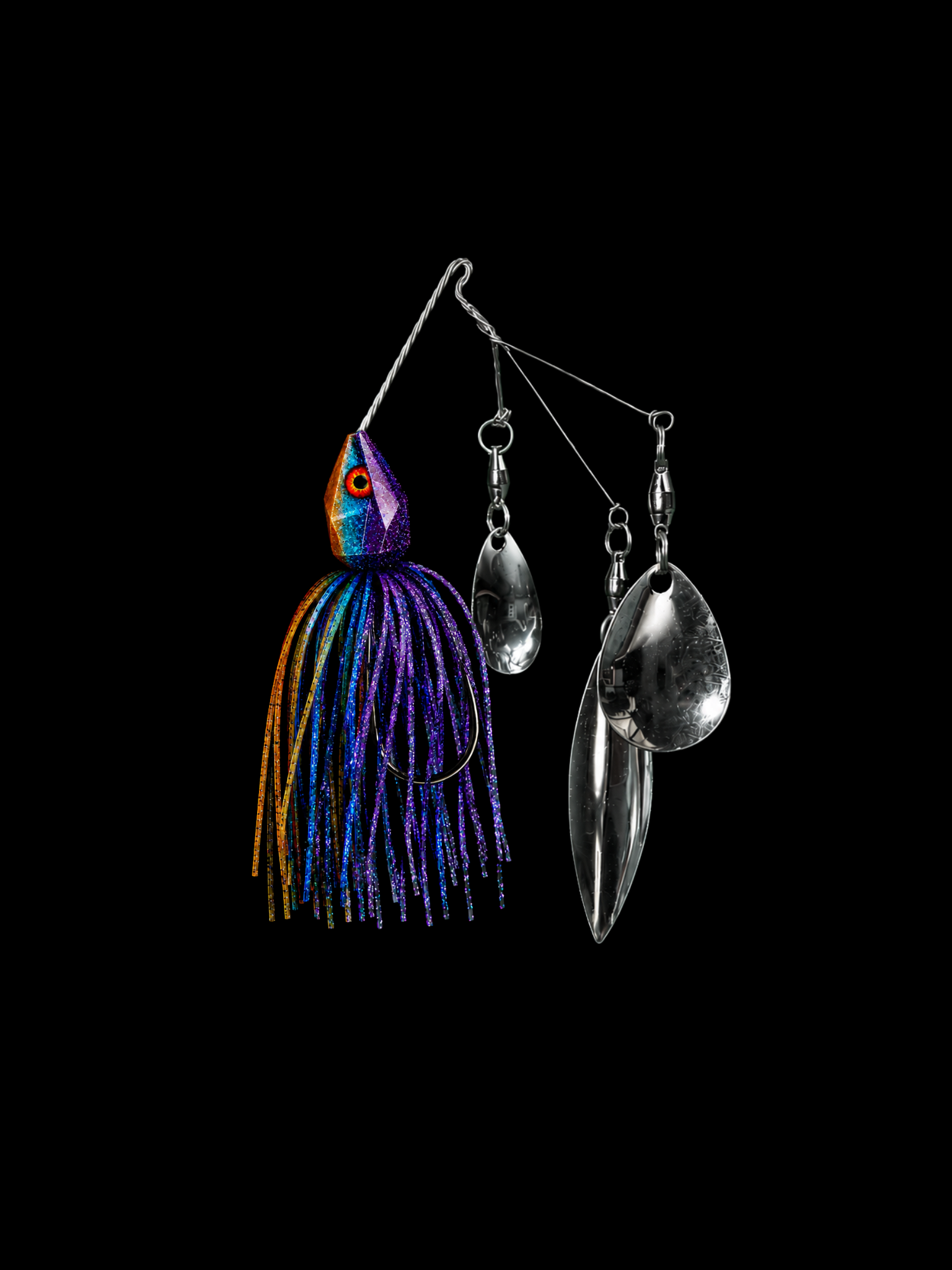 Fusion MWLSA Spinner Bait T-Series - Colorado/Willow/Colorado