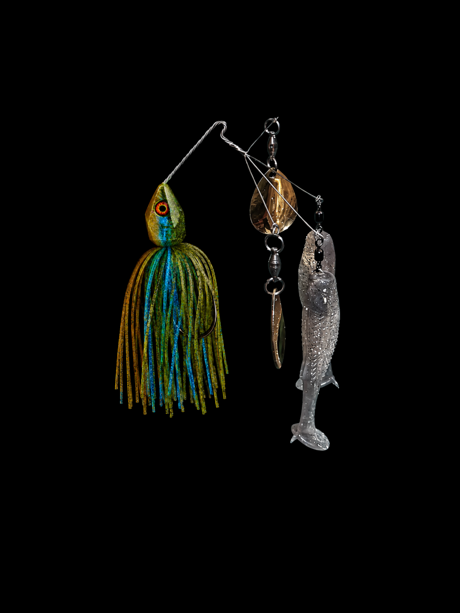 Fusion MWLSA Spinner Bait PTQ-Series - Col/P.T./P.T./Col [Pre-Order]