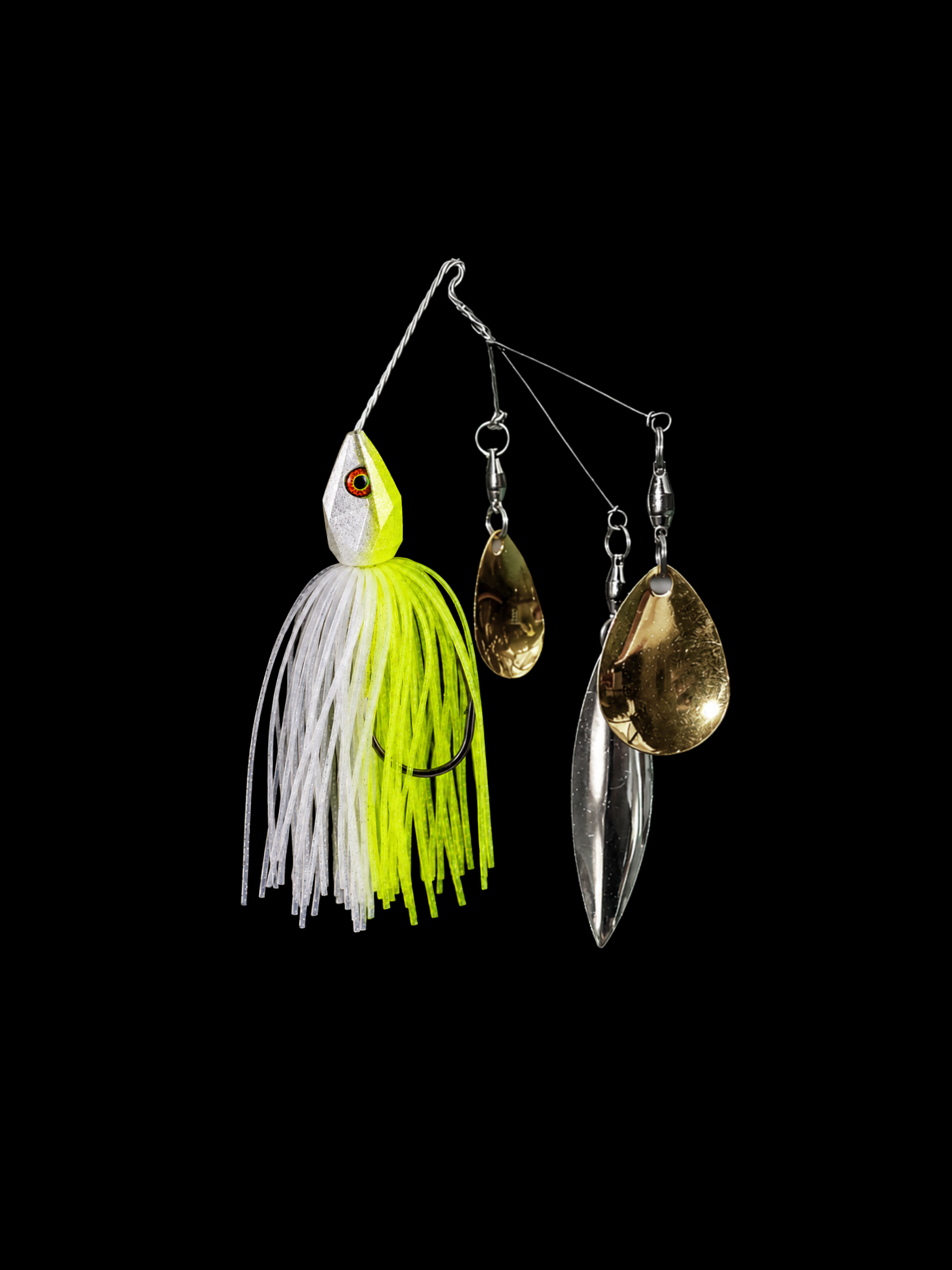 Fusion MWLSA Spinner Bait T-Series - Colorado/Willow/Colorado