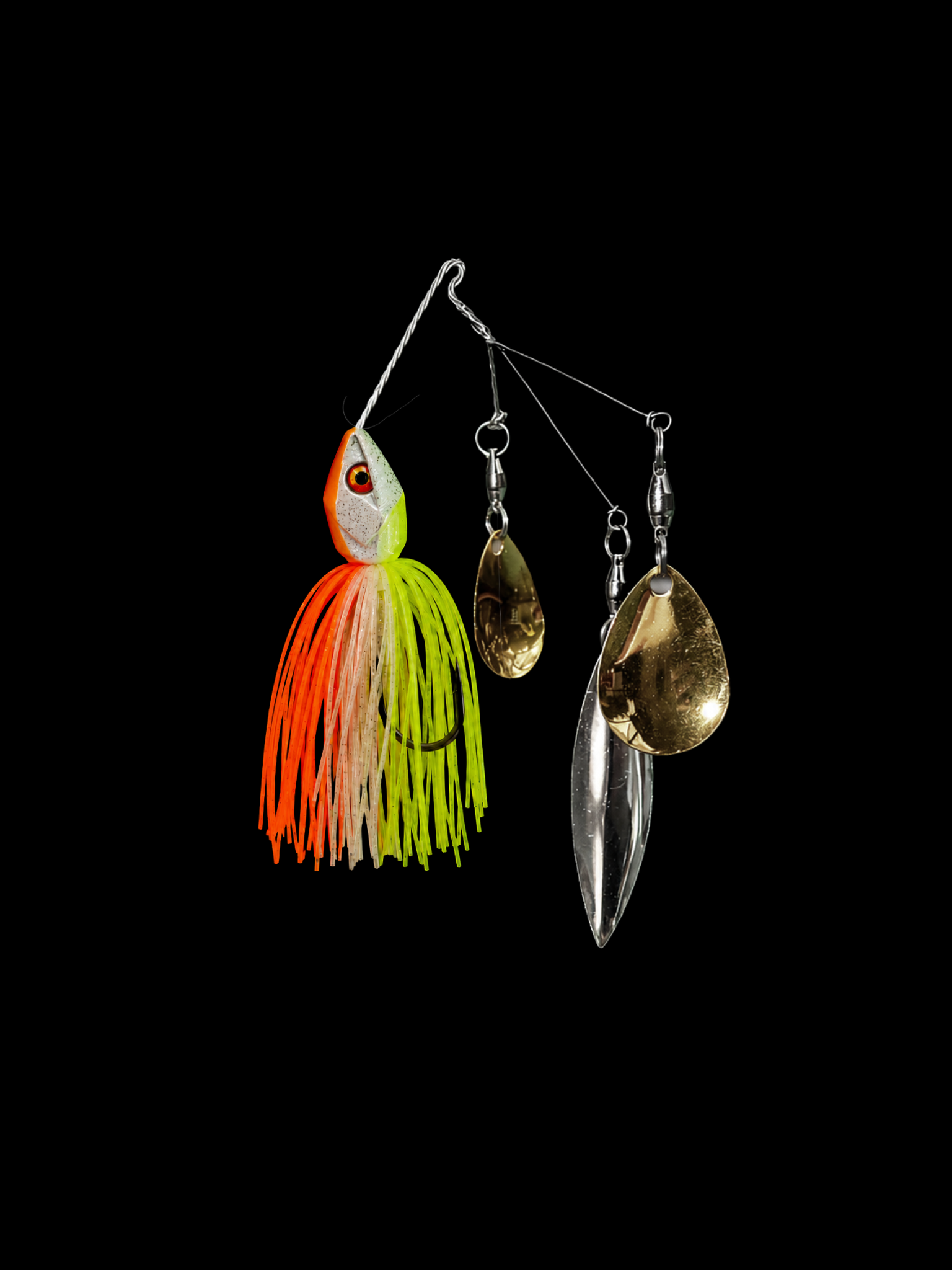 Fusion MWLSA Spinner Bait T-Series - Colorado/Willow/Colorado