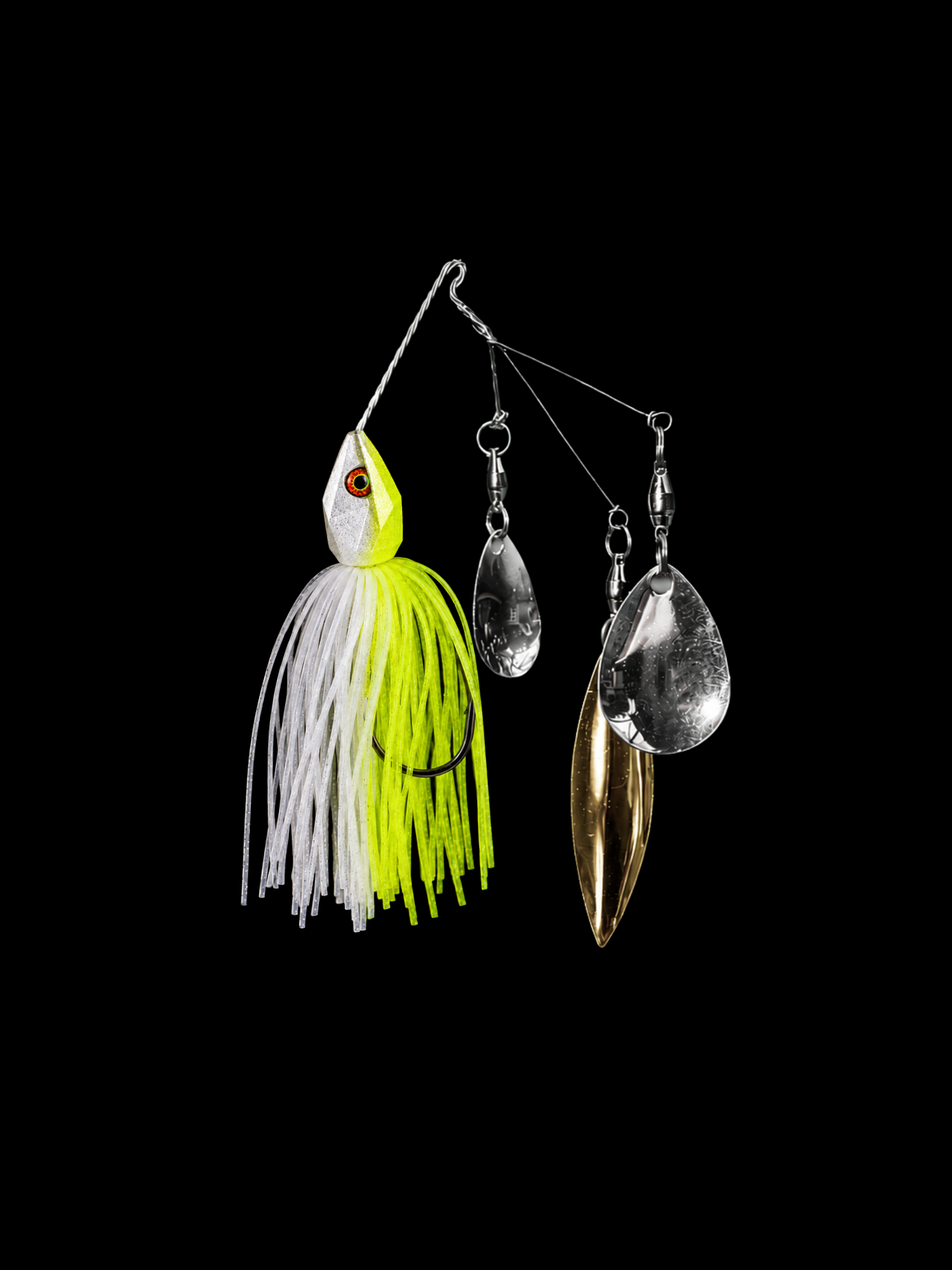 Fusion MWLSA Spinner Bait T-Series - Colorado/Willow/Colorado