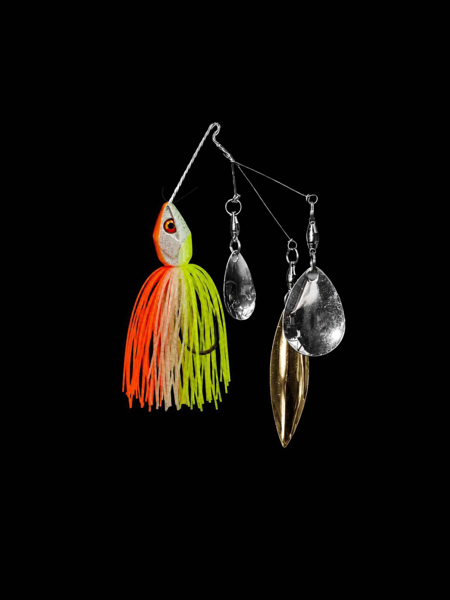 Fusion MWLSA Spinner Bait T-Series - Colorado/Willow/Colorado